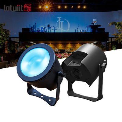 200W RGBW Khán giả Bức tranh bề mặt Cob LED Par Light DMX512 cho DJ Concert Event Nhà hát Đèn đám cưới