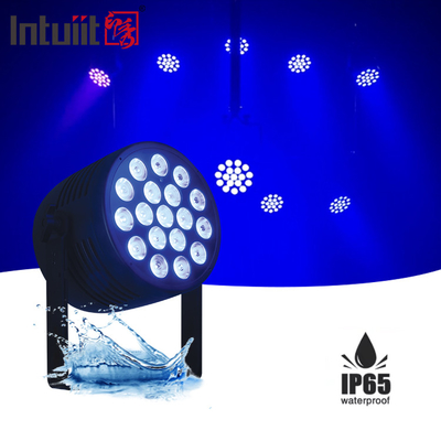 Đèn LED ngoài trời chống nước 18 * 20W RGBWA + UV Led Par Light LED Uplights