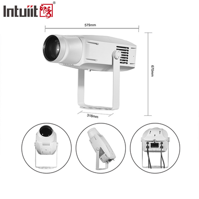 400W RGBW LED Đèn sóng nước năng động Mẫu ánh sáng khí quyển Đèn ngoài trời chống nước IP65 Đèn chiếu