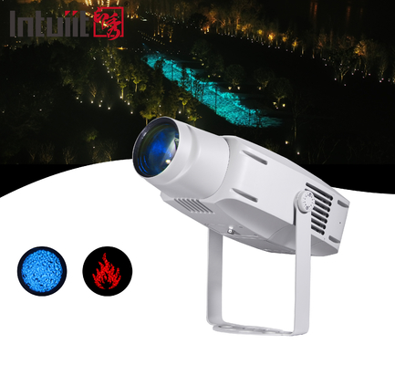 400W RGBW LED Đèn sóng nước năng động Mẫu ánh sáng khí quyển Đèn ngoài trời chống nước IP65 Đèn chiếu