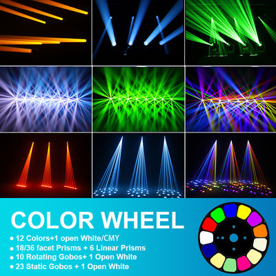 100W CMY Di chuyển đầu đèn laser cho đám cưới DJ Club Nhà hát Performance sân khấu