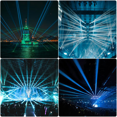 100W CMY Di chuyển đầu đèn laser cho đám cưới DJ Club Nhà hát Performance sân khấu