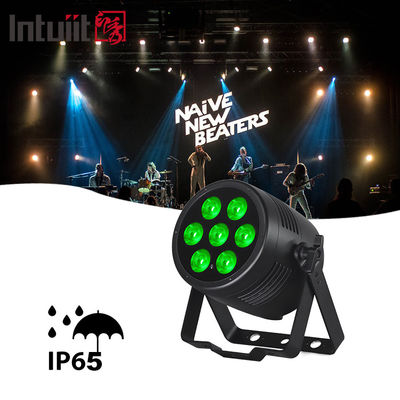 7x20W RGBWAUv 6in1 Par Uplight Đèn sân khấu LED