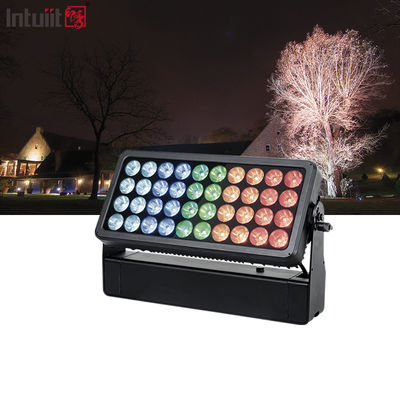 Không thấm nước 40x10w Rgbw 4 trong 1 Dmx ngoài trời Ip65 Led City Light màu đèn sân khấu