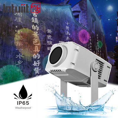 Đèn chiếu ngoài trời chống nước 100W Đèn chiếu IP65 Gobo với hiệu ứng chùm LED DMX DMX512 Chế độ điều khiển