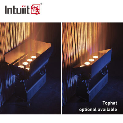 Led 8x15W RGBW Máy giặt tường Khách sạn Villa Bên ngoài Bức tường cảnh quan đèn LED Đèn xây dựng Ánh sáng vườn Trang trí cảnh quan cho ngoài trời