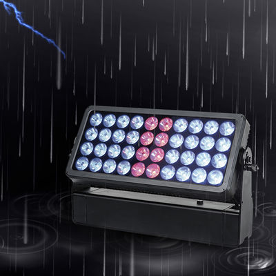 Đèn Rửa Tường 40x10W RGBW 4 trong 1 Đèn Pha Chống Nước cho Sân Khấu Thành Phố Công Viên Nhôm Rửa Đèn Led