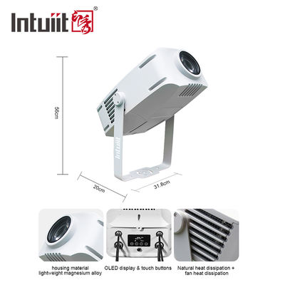 Ánh sáng logo tùy chỉnh ngoài trời chống nước 200W LED Gobo Projector