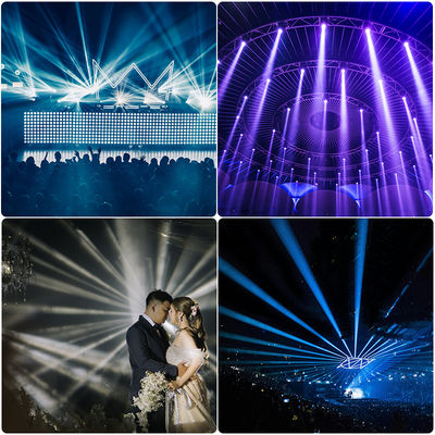 Đèn moving head LED chùm DMX 200W IP66 ngoài trời chống nước với hiệu ứng hình ảnh cho DJ Disco Stage Show