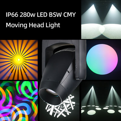 280W LED ngoài trời IP66 chống nước CMY Beam Spot Wash BSW Đèn đầu di chuyển LED Đèn đầu di chuyển