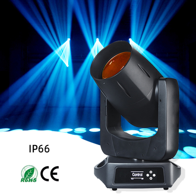 IP66 Beam 200w Dmx512 Led Beam Moving Head Stage Lighting cho sự kiện DJ hộp đêm