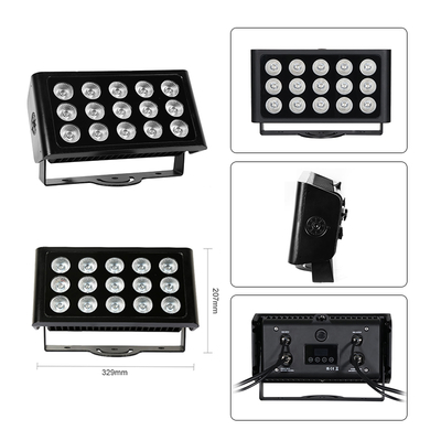 RGBW ngoài trời IP65 chống nước 80W đèn LED thành phố màu tường máy giặt đèn cho sự kiện bữa tiệc