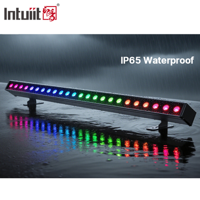 Pin điện 24x2W DMX512 LED Wall Washer IP65 chống nước với hiệu ứng RGBW cho ánh sáng ngoài trời thương mại