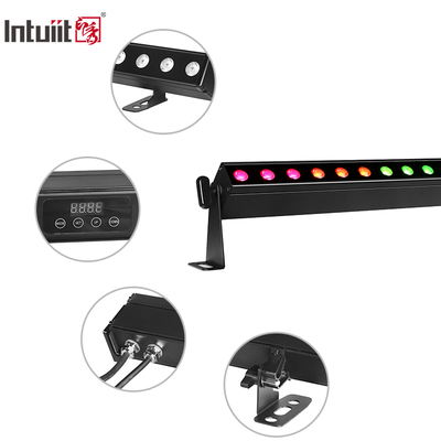 Pin điện 24x2W DMX512 LED Wall Washer IP65 chống nước với hiệu ứng RGBW cho ánh sáng ngoài trời thương mại
