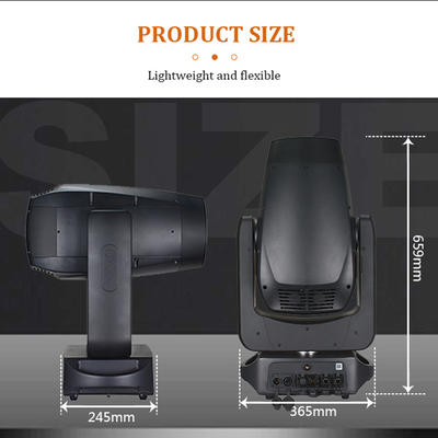 2025 BSW 280W LED Di chuyển đầu sân khấu ánh sáng DMX512 Beam Spot Wash 3in1 cho DJ Disco Show CMY