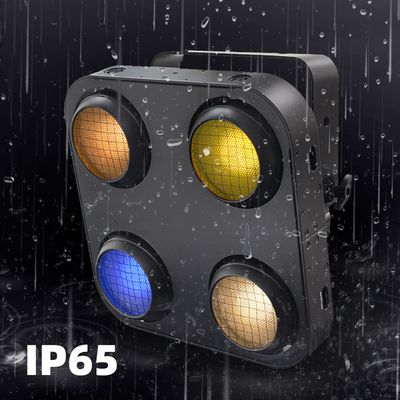 4X90W 4 Eye Led Cob Blinder Light Amber Warm White 2In1 Ip65 Đèn sân khấu LED chống nước