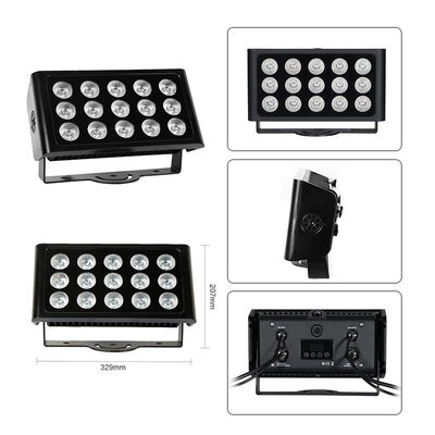 Đèn LED Floodlight Ngoài Trời 75W RGBW, Đèn Rửa Tường DJ Chống Thấm Nước IP65