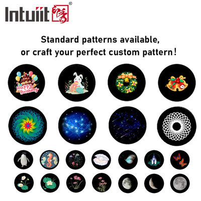 Ngoài trời 200W Mẫu chống nước LED Gobo Image Logo Projector Ánh sáng cho quảng cáo lễ hội Giáng sinh Plaza