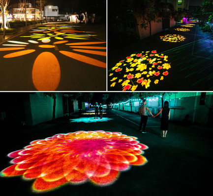 400W Logo Projector Light Outdoor IP65 Waterproof Custom Advertising Led Gobo Projector cho cửa hàng