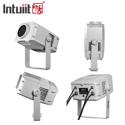 Đèn chiếu Logo 100W Gobo — Chống nước IP65 DMX512 Chiếu mẫu tùy chỉnh ngoài trời cho Quảng cáo, Tòa nhà & Sự kiện