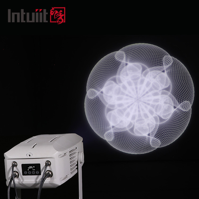 Đèn chiếu logo LED RGBW 400W tùy chỉnh, chống nước IP65, đèn chiếu logo LED xoay ngoài trời