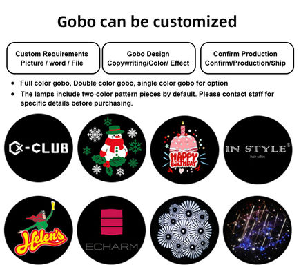 40w Led Projector Indoor Projection Lamp Gobo Custom Logo Welcome Light Led Projector