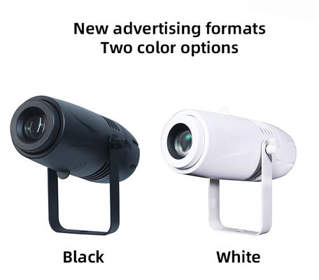 Logo tùy chỉnh miễn phí Gobo Projector Quảng cáo đèn 40W LED Sign Wall Projection Lamp IP20