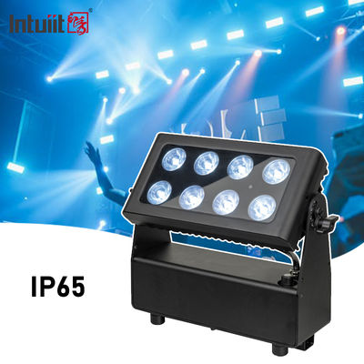 Đèn pha sân khấu công suất cao IP65, đèn LED đầu moving head, 8x15W, điều khiển Dmx512
