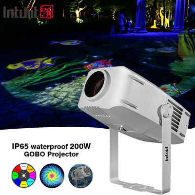 200W ngoài trời Gobo Projection Waterproof IP65 DMX LED Logo Projector Light cho Tòa nhà