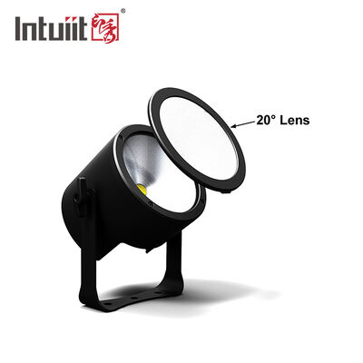 120W RGBW 4in1 COB Zoom Par Can Light Với RGBW cho Nhà hát Nhà thờ Đám cưới