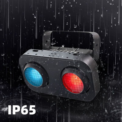 Đèn LED ngoài trời COB Blinder Light 2x90W RGB Amber Đen ấm IP65 Không thấm nước Đèn sân khấu DMX512 cho Nhà hát chương trình chuyên nghiệp