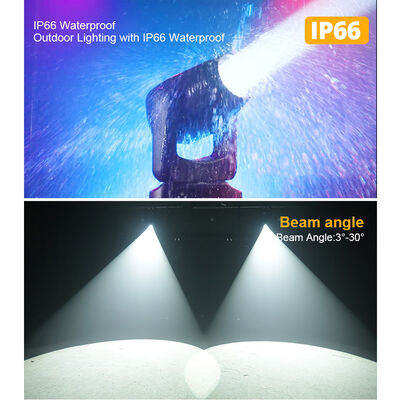 Đèn LED IP66 CMY 280W BSW Beam Spot Wash Event Đèn sân khấu Đèn đầu di chuyển LED