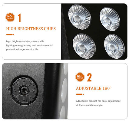 Ngoài trời 6x5W RGBW 4in1 đèn LED IP65 chống nước DMX512 kiến trúc rửa ánh sáng tường rửa cho tòa nhà mặt tiền vườn