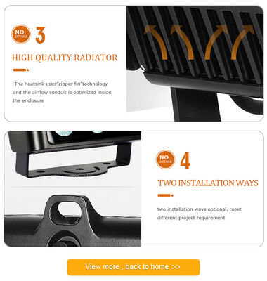 Đèn LED IP65 Chống Nước Ngoài Trời 80w RGBW 4in1 Đèn Chiếu Màu Thành Phố DMX512/Điều Khiển Tự Động cho DJ Disco Party Club