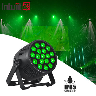IP65 18 * 20w Rgbwauv 6in1 Led Waterproof Par Light Đèn sân khấu Đèn ngoài trời DJ lên Đèn đám cưới