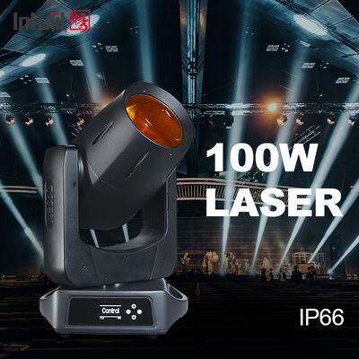 Ip66 chống nước 100w di chuyển đầu đèn ngoài trời laser di chuyển đầu