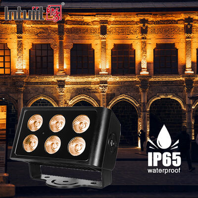 Rgbw Stage Light Outdoor Floodlight Led Flood 6x5W Waterproof Led Wall Washer Light