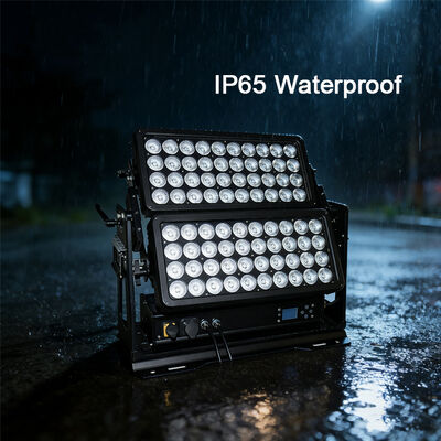 Professional Outdoor IP65 800W RGBW 4-in-1 LED Wall Washer Double Layers Landscape Architectural Wash Light cho màu sắc thành phố