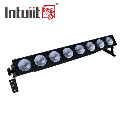 Đèn sân khấu LED RGB 8*15W, Đèn Bar DJ Strobe, Đèn tường 3 trong 1 cho tiệc, sử dụng trong nhà với điều khiển DMX, Chế độ tự động cho Nhà thờ, Giáng sinh, Đám cưới, Vũ trường