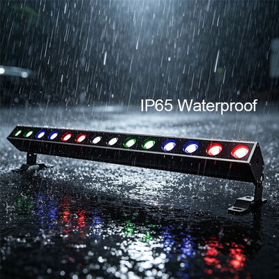 IP65 14 * 10W RGBW 4in1 LED Wall Washer Bar Light Projection Lights Outdoor Linear DMX512