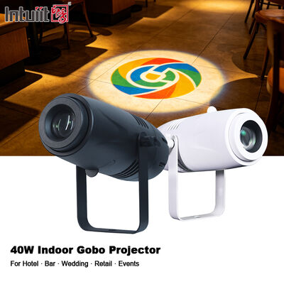 Máy chiếu quảng cáo độ nét cao LED 40W CE RoHs Máy chiếu logo Gobo