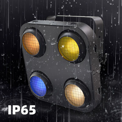 4-Eye LED COB Blinder Light 4x90W RGB Đám trắng ấm Amber Bức màn màn hình Strobe DMX512 Pixel Control Đèn sân khấu cho bữa tiệc