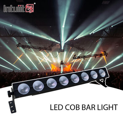 Đèn sân khấu LED RGB 8*15W, Đèn Bar DJ Strobe, Đèn tường 3 trong 1 cho tiệc, sử dụng trong nhà với điều khiển DMX, Chế độ tự động cho Nhà thờ, Giáng sinh, Đám cưới, Vũ trường