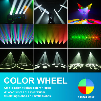 Ánh sáng LED ngoài trời 280W Spot Wash Moving Head Light CMY Đèn hiệu ứng sân khấu trộn tuyến tính cho công viên giải trí Sự kiện Đám cưới