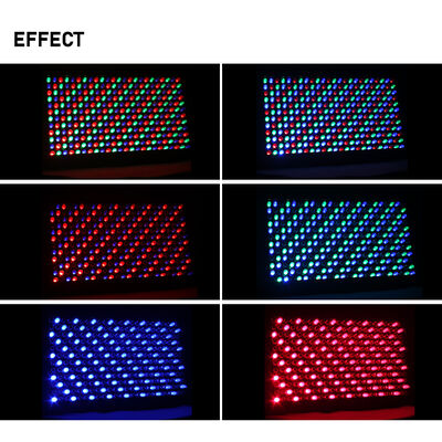 36W RGB COB LED Ánh Sáng Nhấp Nháy Kích Hoạt Âm Thanh DMX512 Đèn Flash Ánh Sáng Sân Khấu Cho DJ Disco Hóa Trang Halloween Câu Lạc Bộ