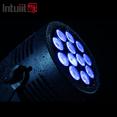 12 * 20W RGBWA + UV 6in1 LED Par Light IP65 ngoài trời chống nước DMX512 Đèn sân khấu cho đám cưới DJ Party