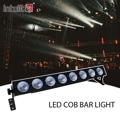 Pixel Control 8x15W RGB 3in1 LED Linear Bar DMX512 Indoor Wall Washer Stage Wash Light cho đám cưới Banquet Hall Club