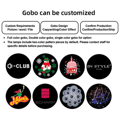 60W High Definition Led Logo Projector Light Outdoor IP65 Waterproof Gobo Projector Đèn quảng cáo