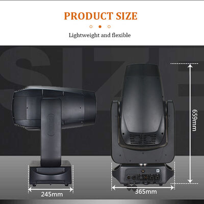 Ánh sáng LED ngoài trời 280W Spot Wash Moving Head Light CMY Đèn hiệu ứng sân khấu trộn tuyến tính cho công viên giải trí Sự kiện Đám cưới