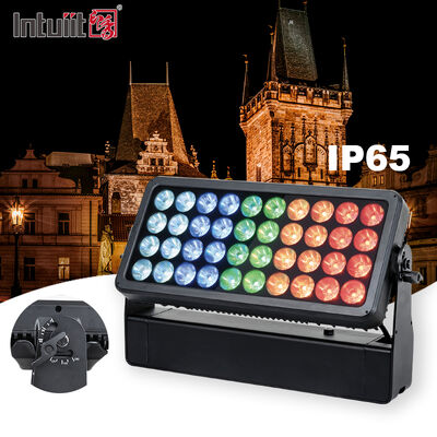 Professional Outdoor IP65 400W LED Floodlight Kiểm soát nước RGBW 4in1 Kiến trúc rửa ánh sáng cho tòa nhà mặt tiền cảnh quan